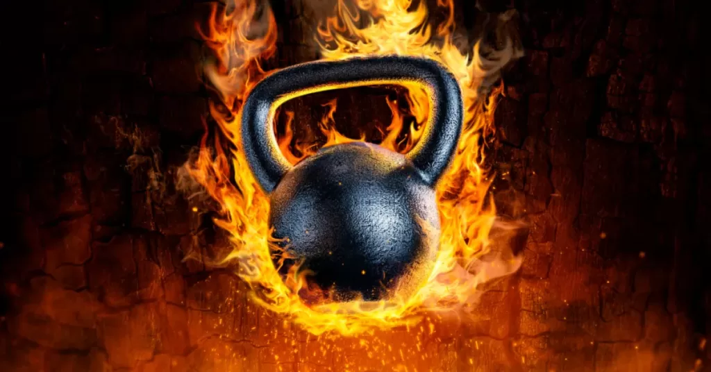 Kettlebell w ogniu